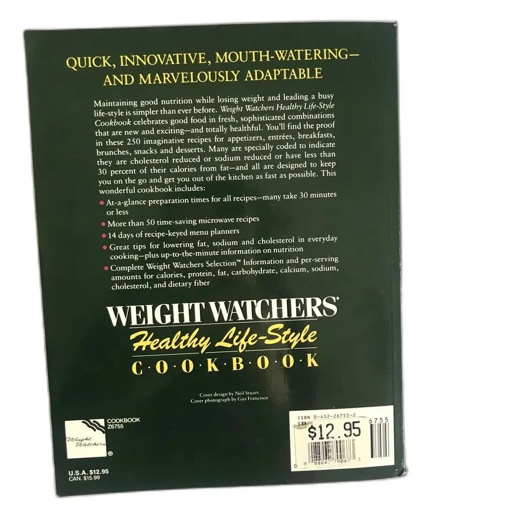 Weight Watchers Cookbook Healthy Lifestyle 250 Recipes Diet Book